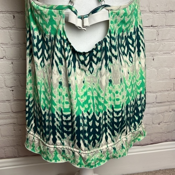 Athleta Crossback Blousy Printed Tankini Top - Picture 8 of 11